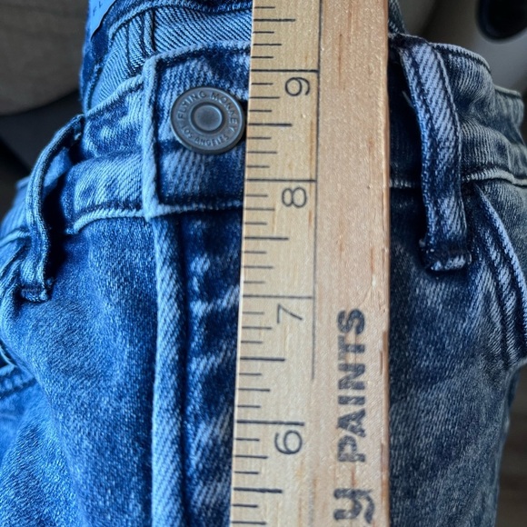 Flying Monkey Blue Skinny Jeans with Vintage Acid Wash - Picture 8 of 10